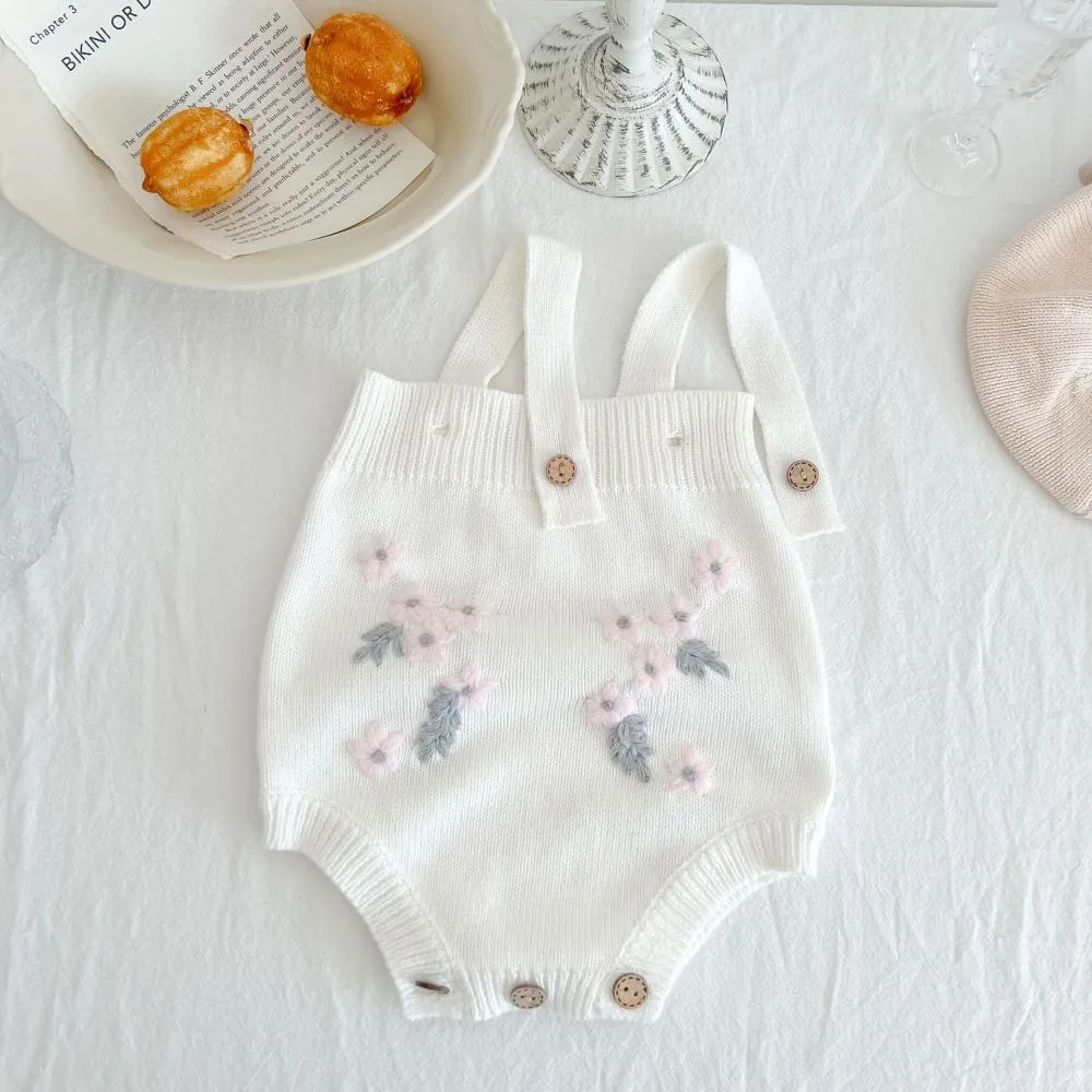 0-2T Baby Flower Coat Strap Romper Wholesale Baby Cute Clothes