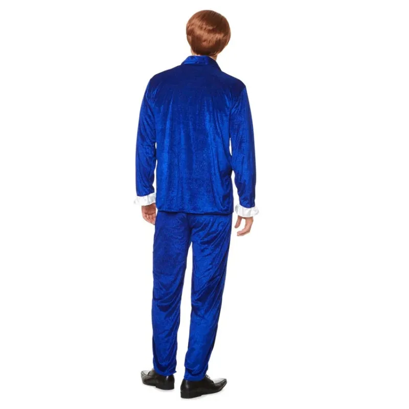 1960's Mr Mojo Blue Velvet Suit