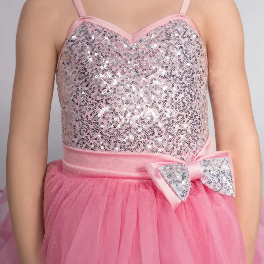 1st Position Candy Floss Sequin Glitz Dress