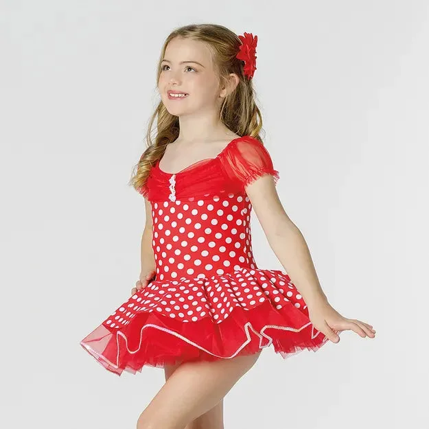 1st Position Polka Dot Frill Tutu