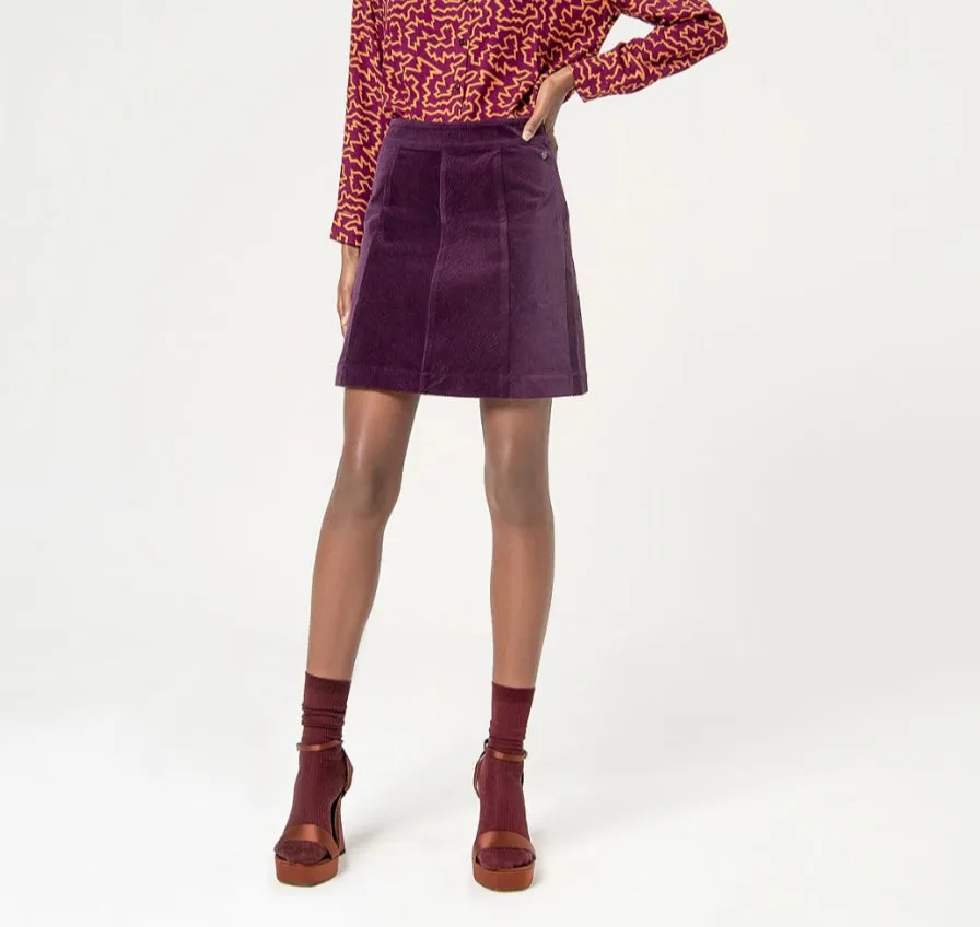 564NEPA625 Purple Skirt