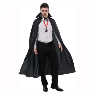 Adult Full Length Black Cape-One Size