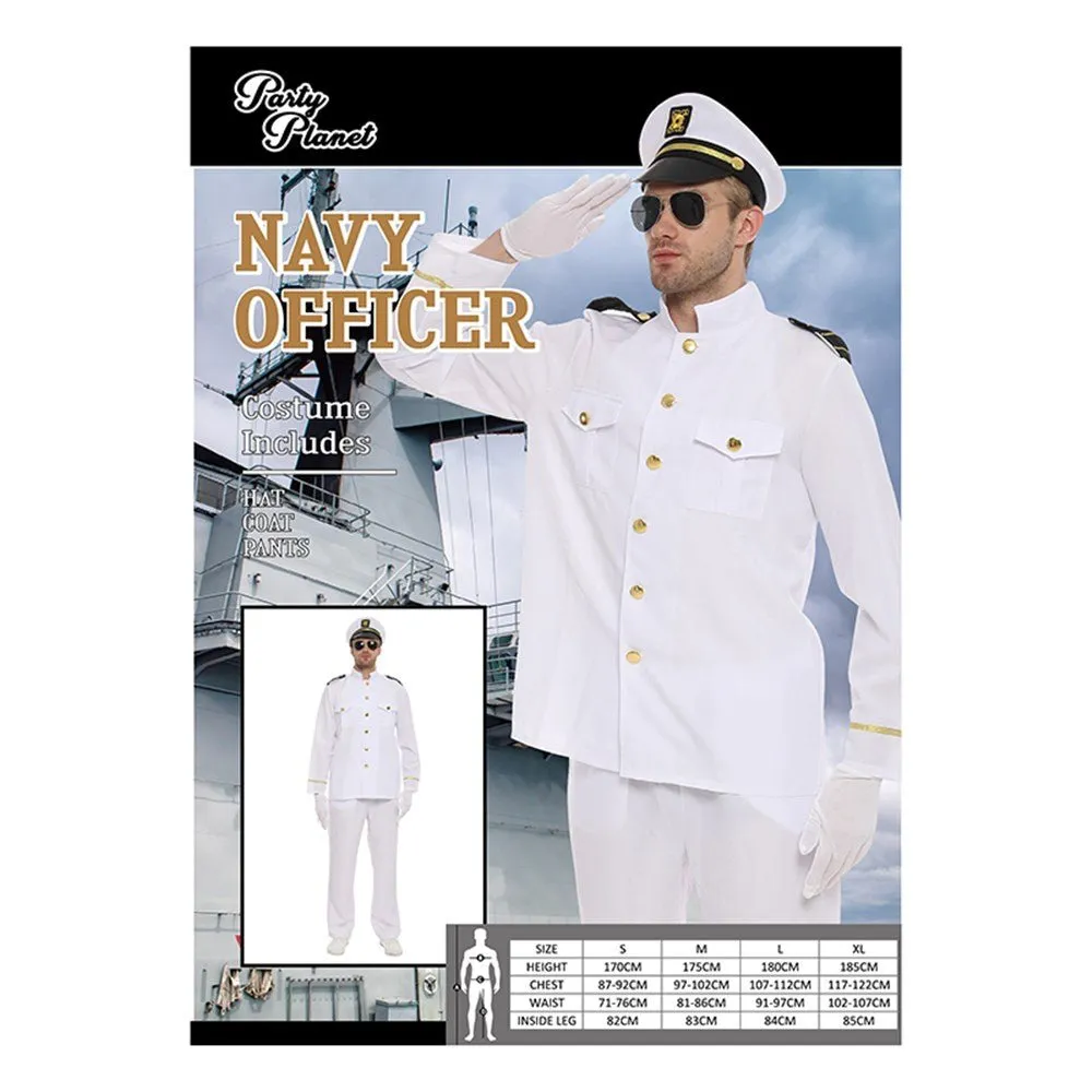 Adult Navy Officer Costume