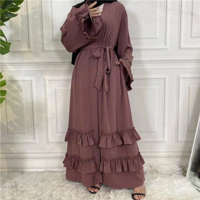 Arab Cardigan Kaftan Robe