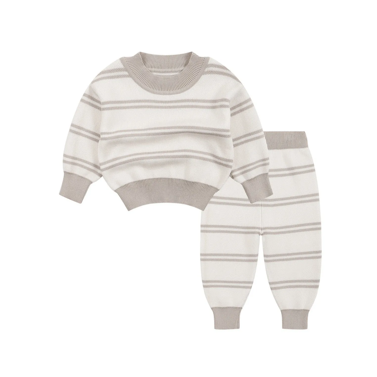 Autumn Baby Sweater Pullover Suit