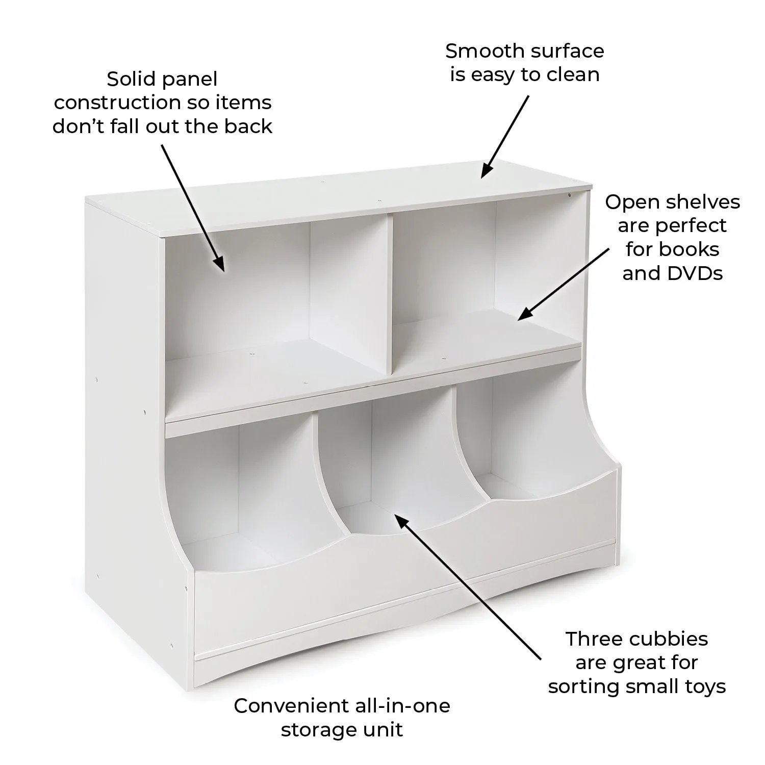 Badger Basket Multi-Bin Storage Cubby