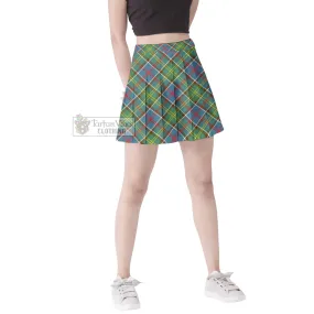 Barr Tartan Women's Plated Mini Skirt