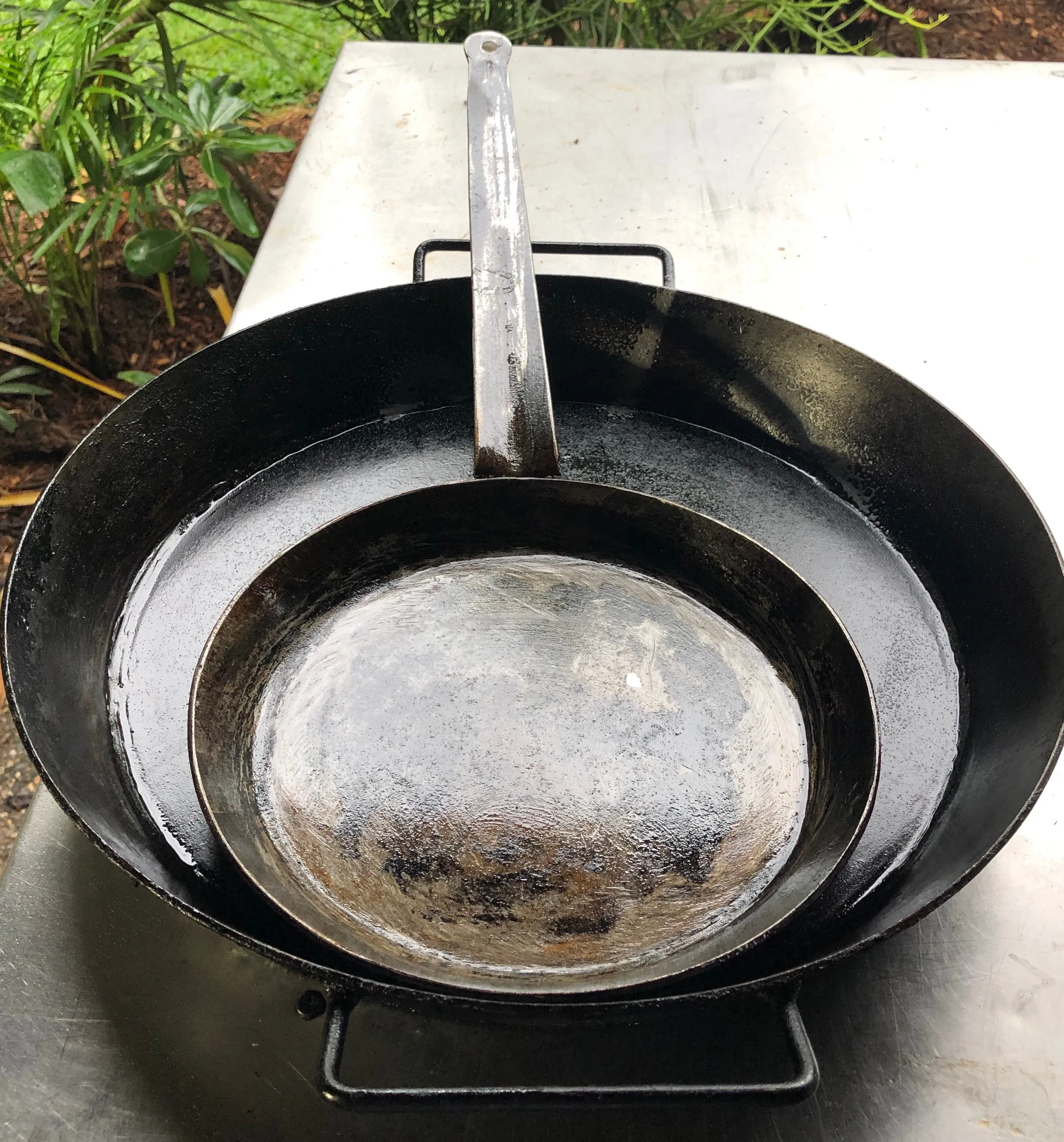 BBQ Pan & Skillet 2 Pan Set