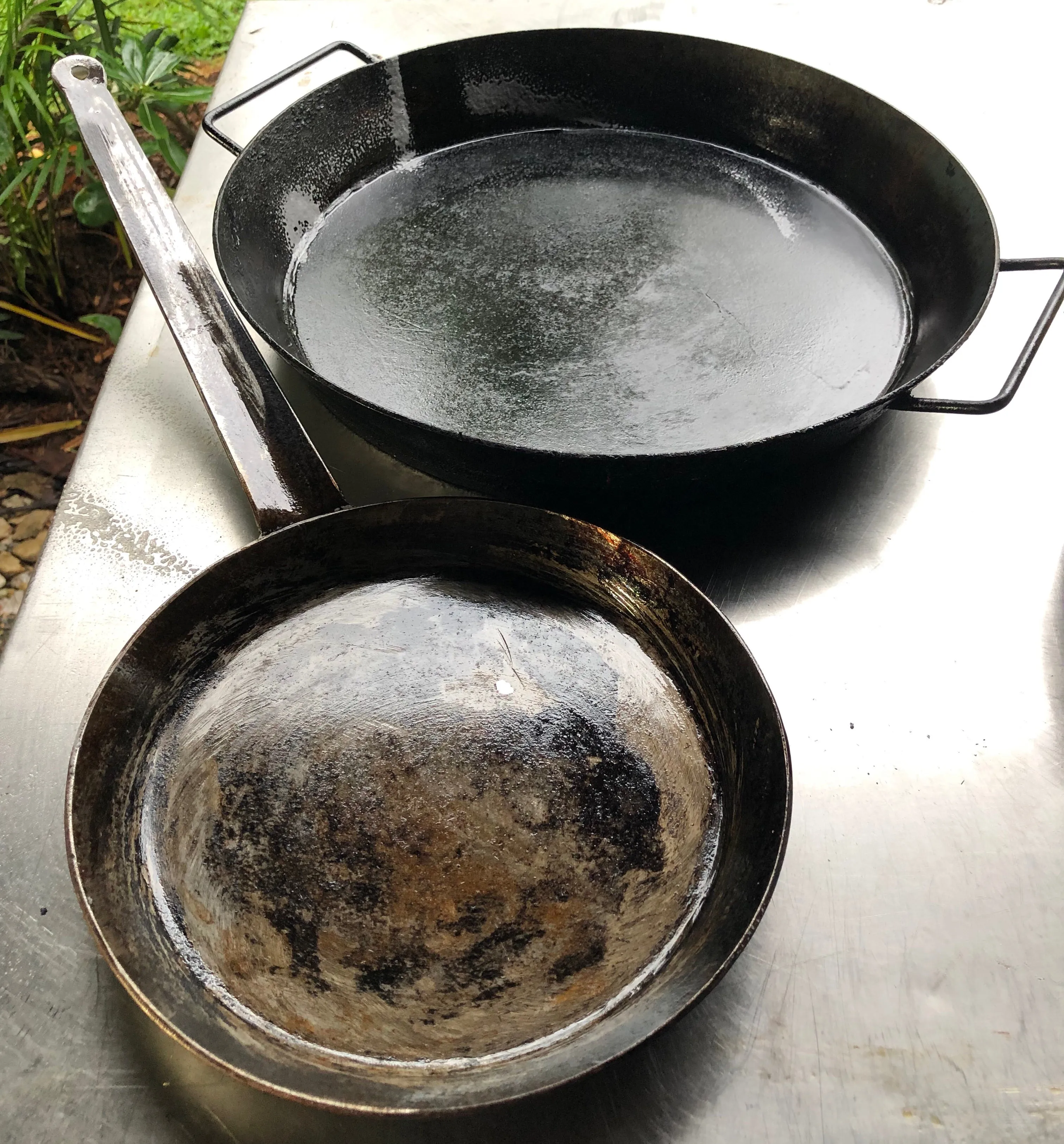 BBQ Pan & Skillet 2 Pan Set