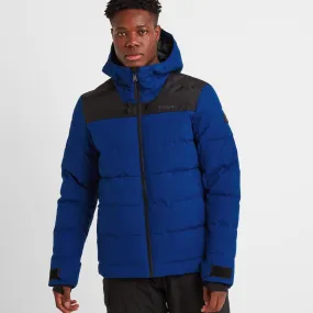 Berg Mens Insulated Padded Ski Jacket - Royal Blue