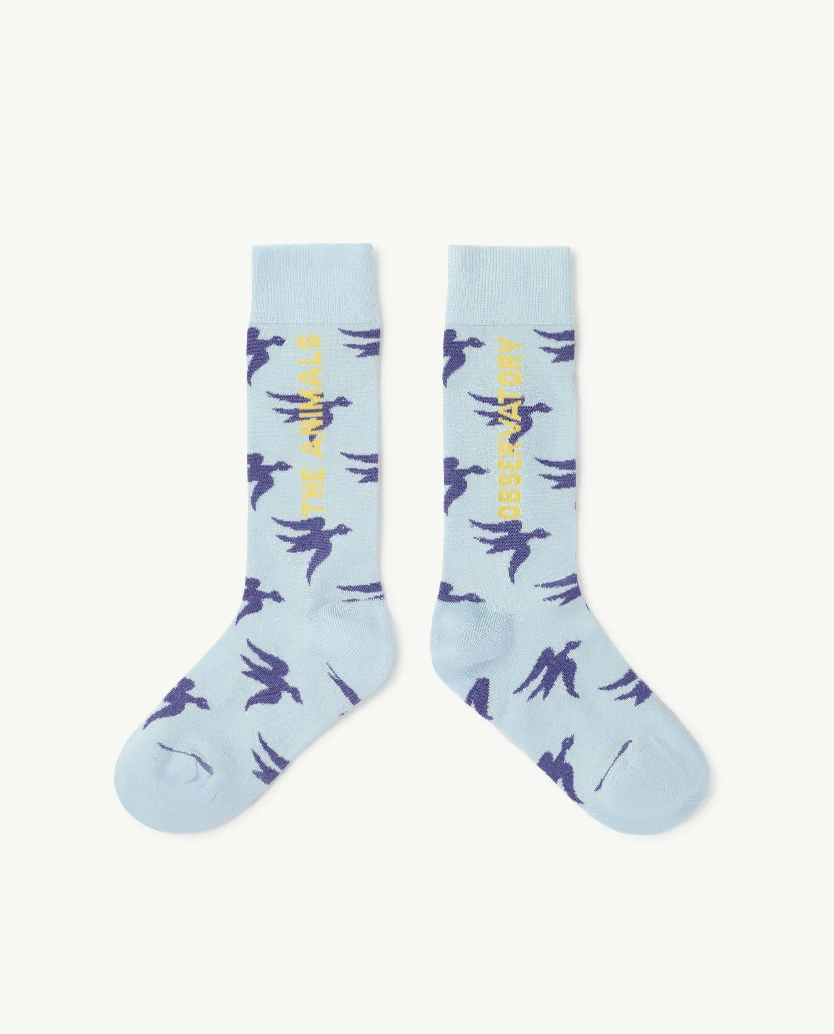 Birds Socks in Blue