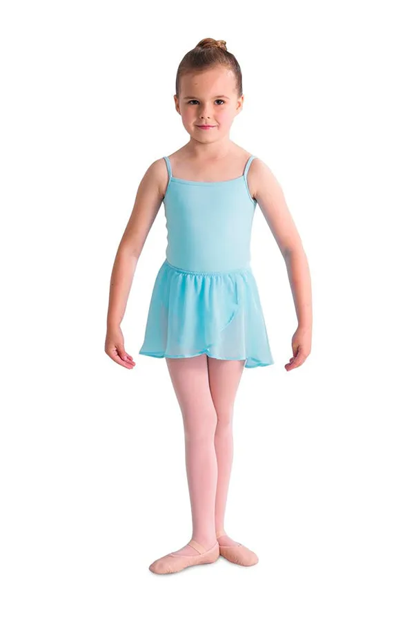 BLOCH CR5110 GIRLS BARRE MOCK WRAP BALLET SKIRT