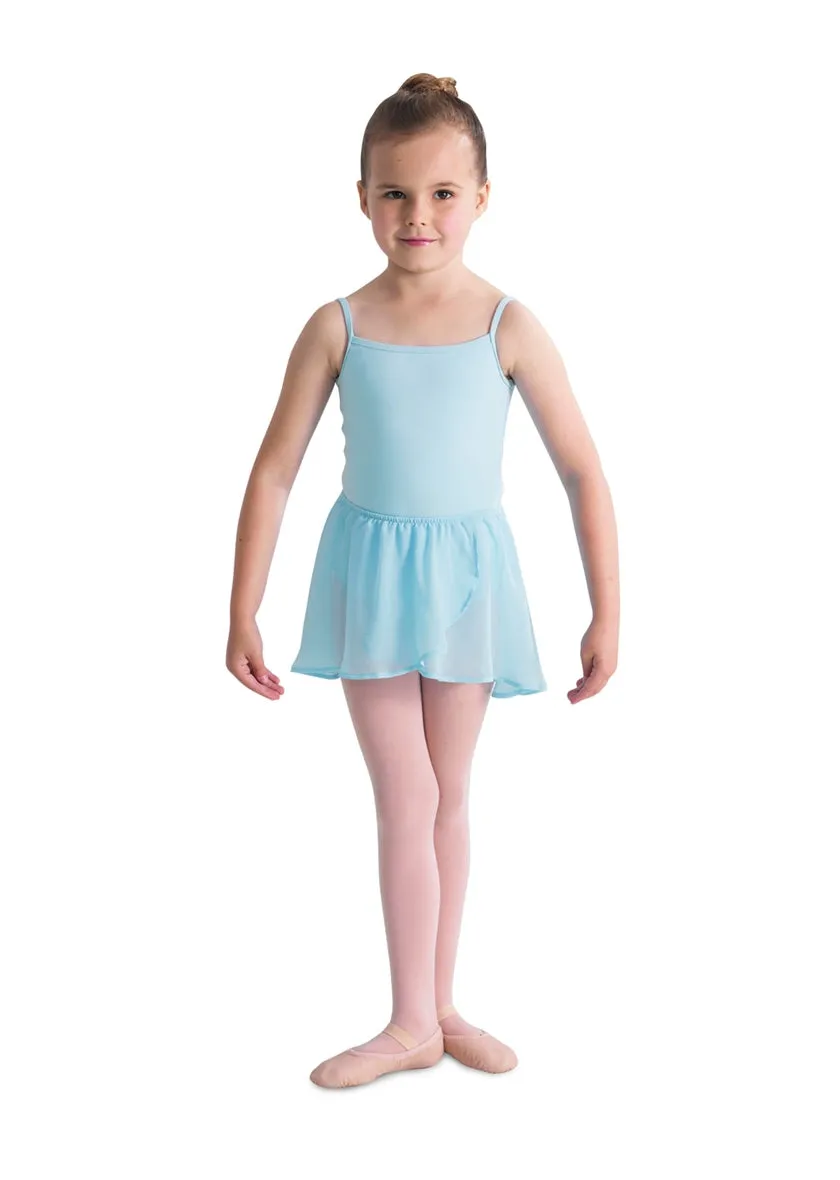 BLOCH CR5110 GIRLS BARRE MOCK WRAP BALLET SKIRT