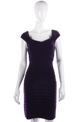 Bnwt Adrianna Papell purple dress size 10