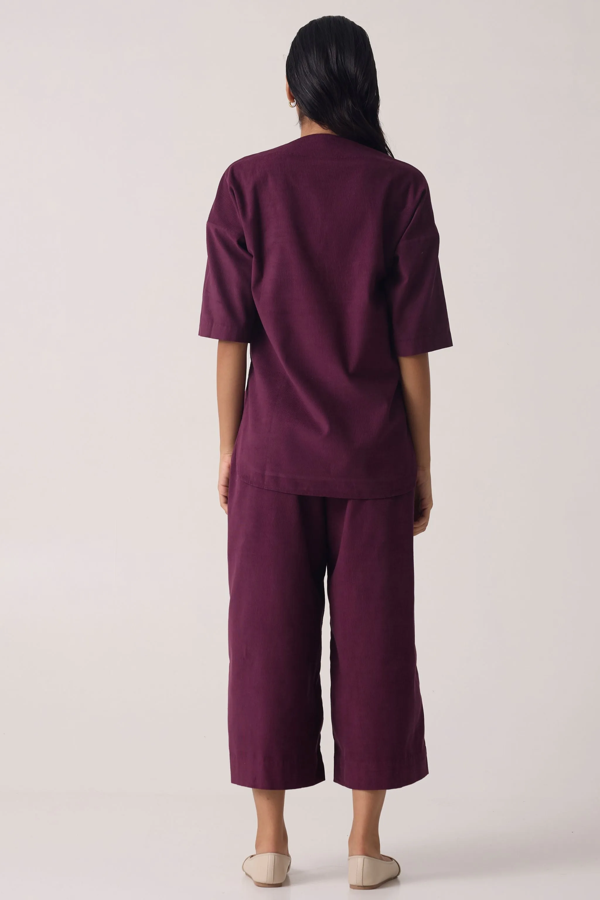 Bobby Jamun Corduroy Co-ord Set