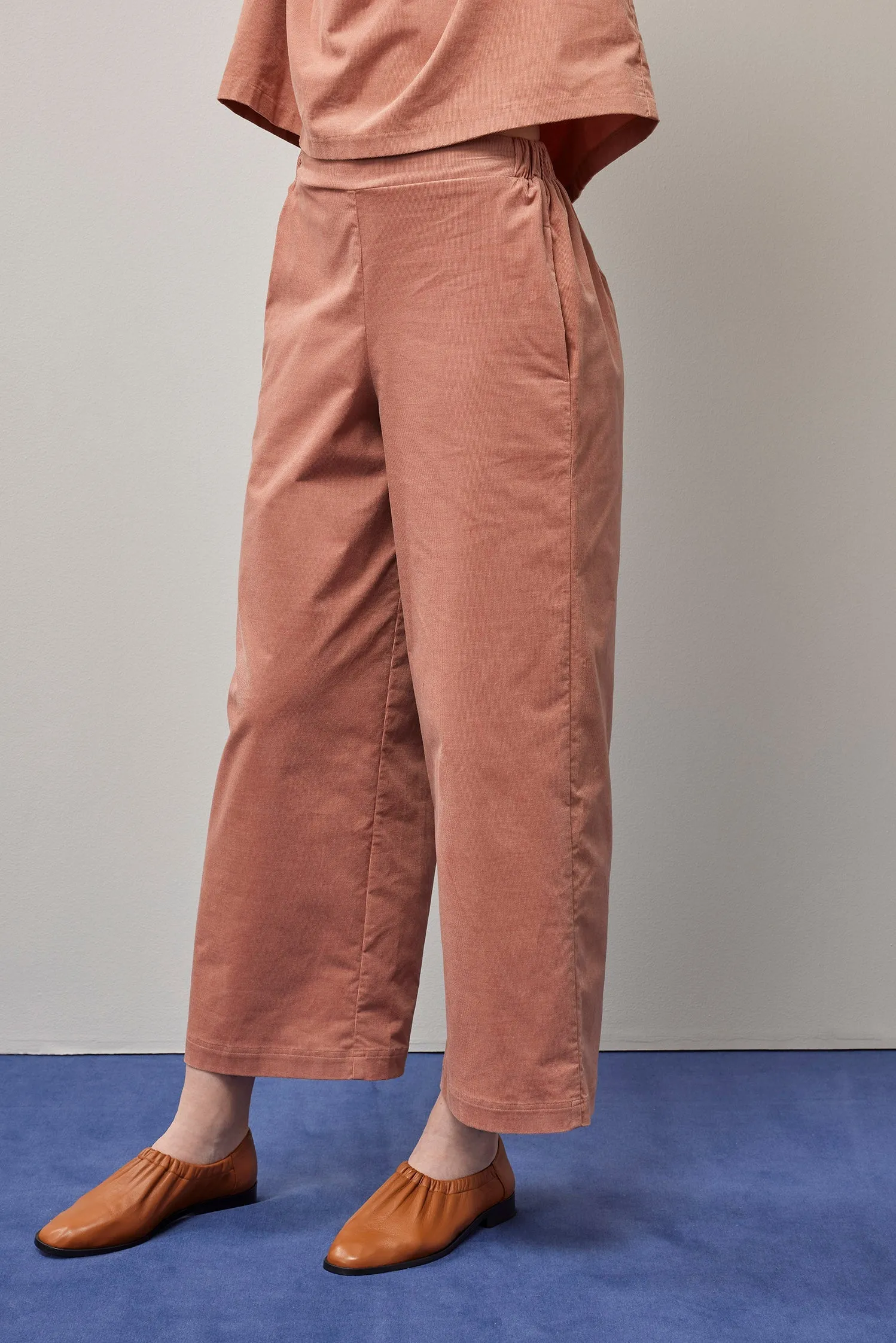 Boho Pants Babycord Smoky Pink