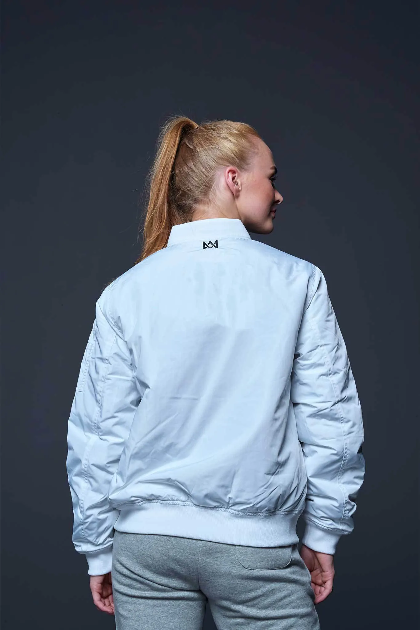 Bomber Jacket - White Limited