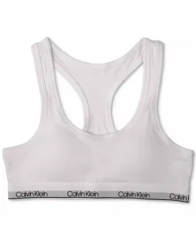 Calvin Klein Molded Logo Bra - Classic White