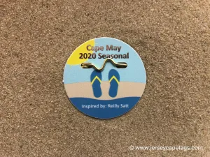 Cape May 2020 Seasonal Beach Tag