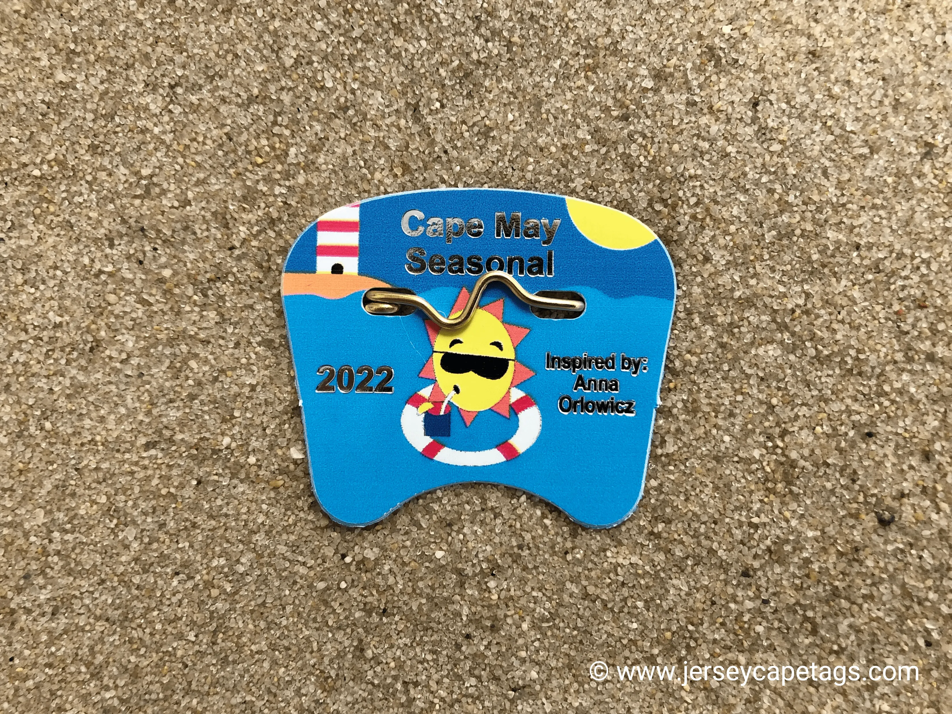 Cape May 2022 Seasonal Beach Tag