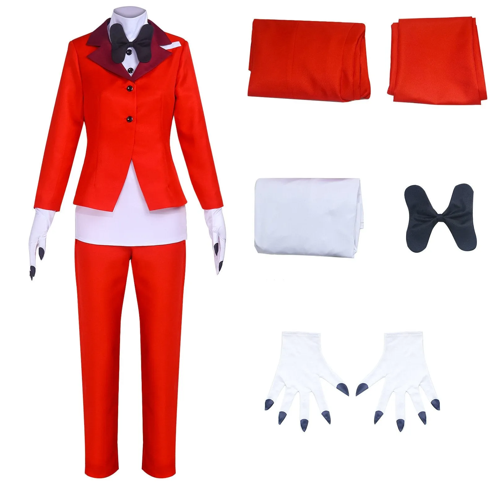 Charlie Morningstar Hazbin Hotel Adult Cosplay Costume Outfits Carnival Suit