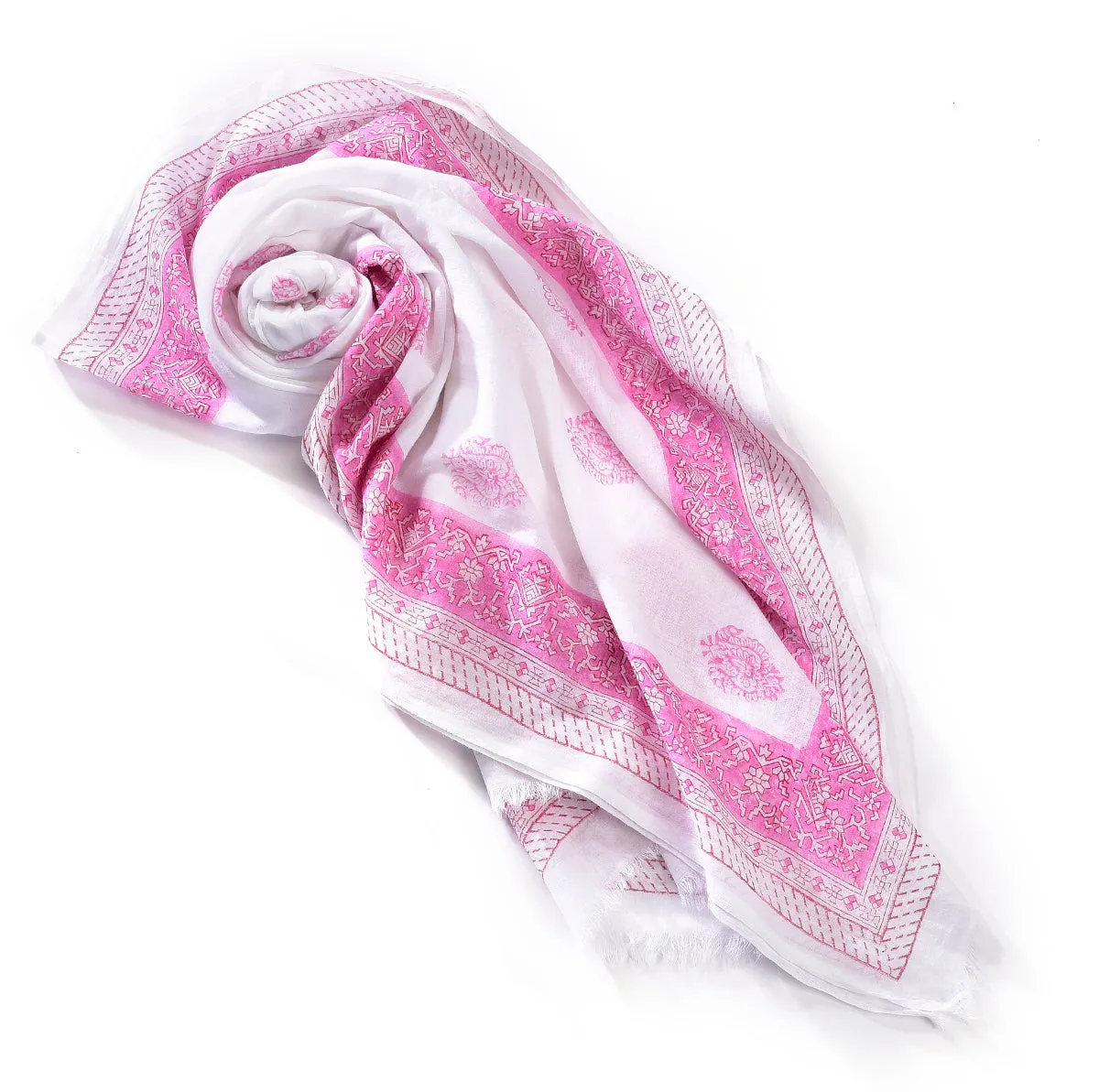 Charlie Paige Cotton Woven Scarf