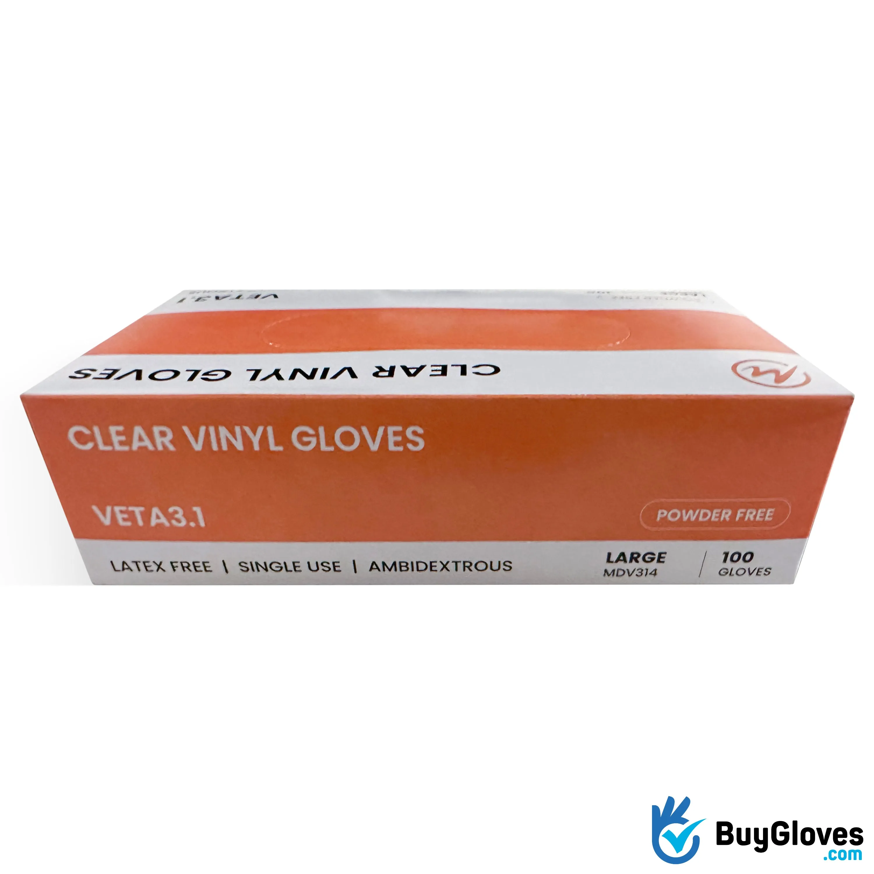 Clear Vinyl Powder-Free Gloves 1000 Count