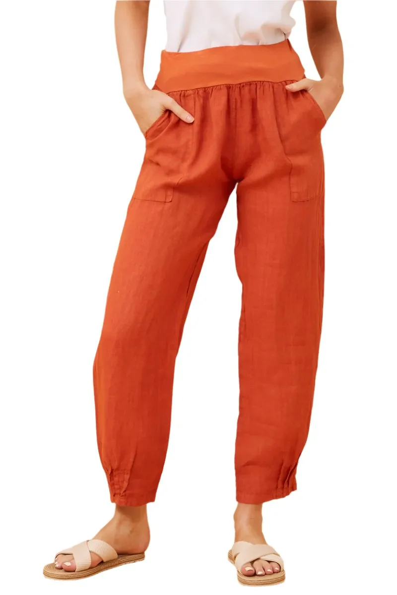 Comfort Linen Pant