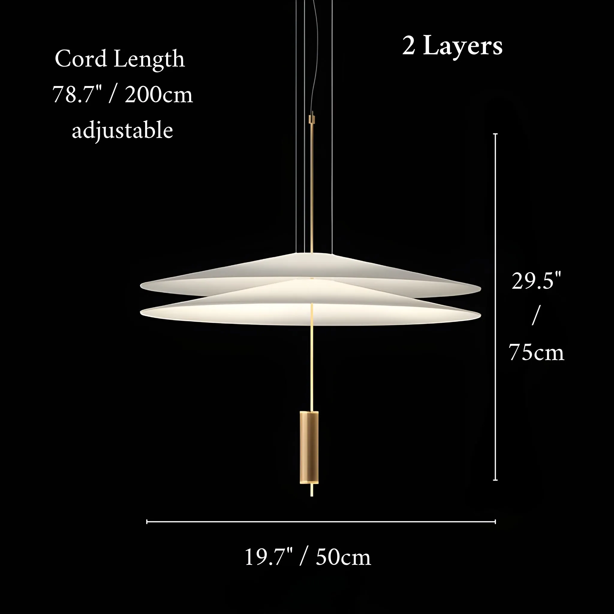 Daluis | Ballet Skirt-Styled Led Pendant Lighting