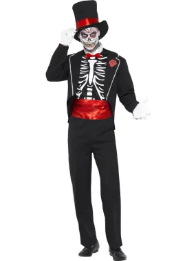 Day of the Dead Men's Halloween Costume