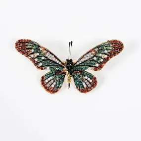 Dazzling Butterfly Brooch