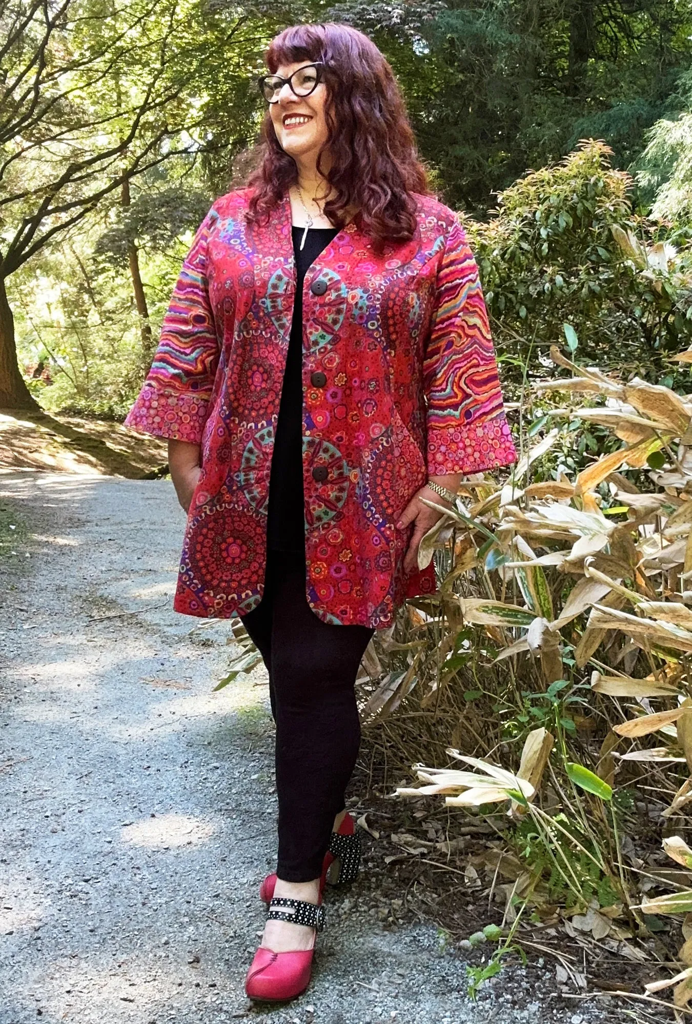 Delilah Dream Coat - Scarlet Millefiore