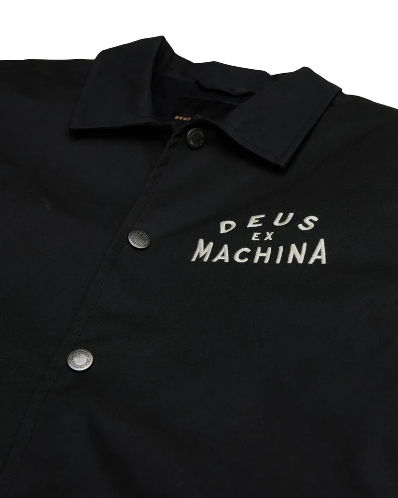 Deus Workshop Coach Jacket Black DMF246741 BLK