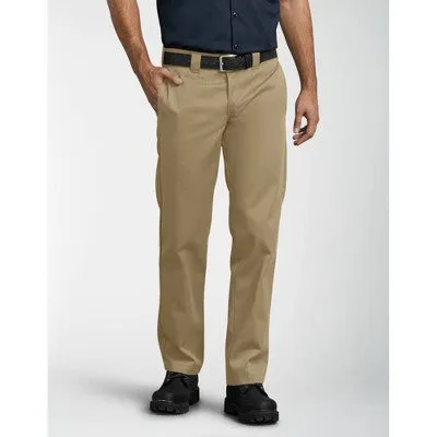 Dickies Men's Slim Fit Straight Leg Work Pants - Khaki 36x30