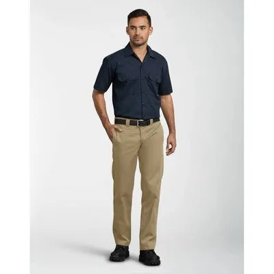 Dickies Men's Slim Fit Straight Leg Work Pants - Khaki 36x30