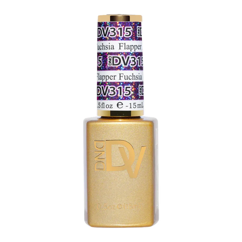 DND Diva Platinum Gel - 315 Flapper Fuchsia