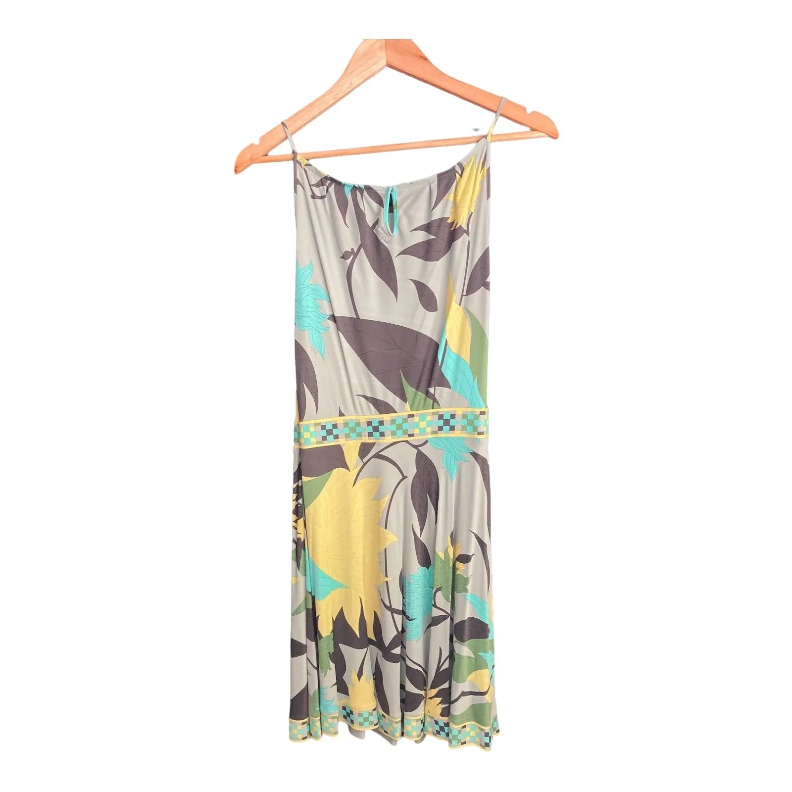 Emilio Pucci Multi-Coloured Sleeveless Dress UK Size 8