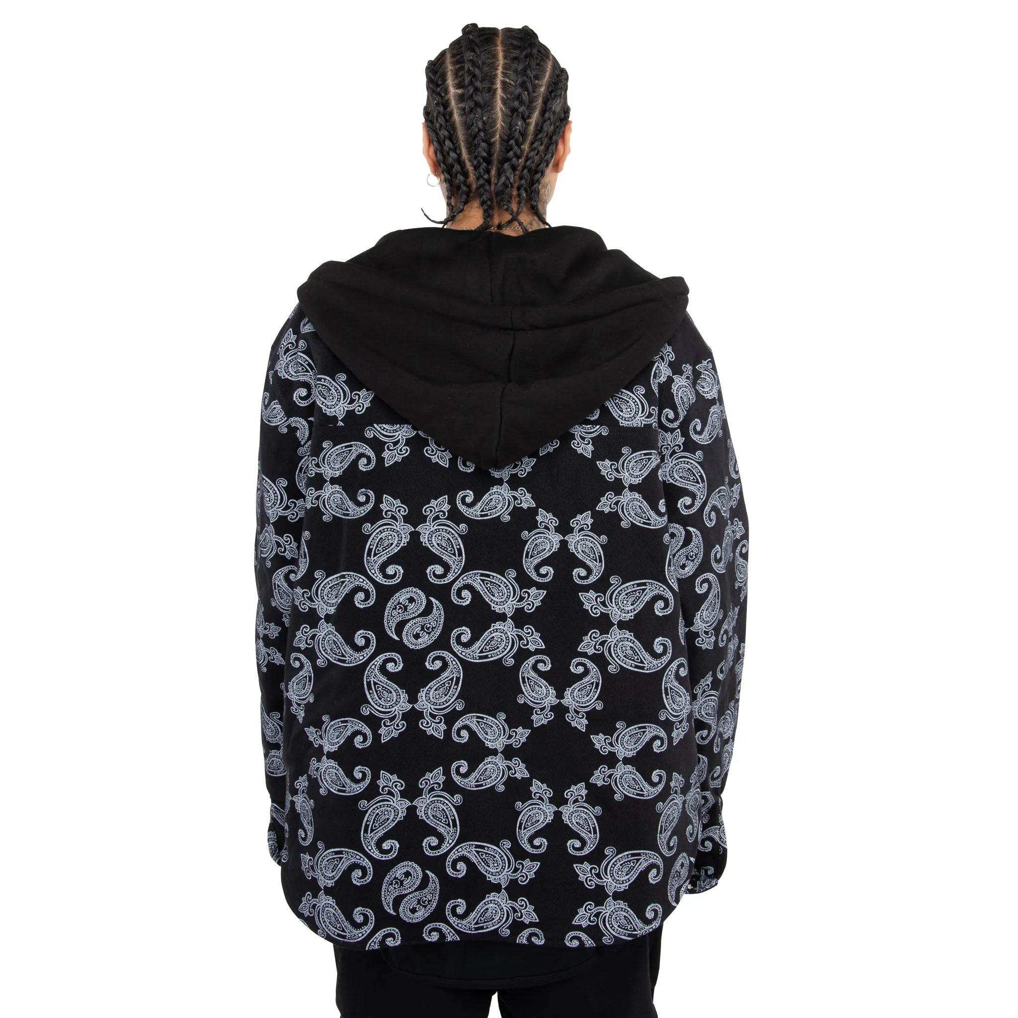 EPTM HOOD JACKET-PAISLEY BANDANA