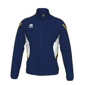 ERREA CHRISTOPHER FULL ZIP TRACK JACKET NAVY WHITE YELLOW