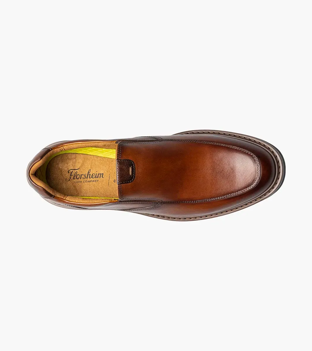 Florsheim Norwalk Moc Toe Slip On Cognac Men's