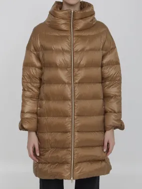 Herno Down Jacket In Nylon Beige