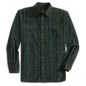 HEYBO Darden Corduroy Shirt in  Midnight