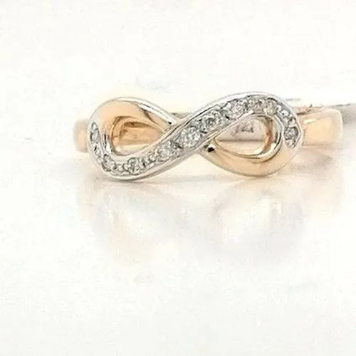 Infinity Ladies 9ct Ring