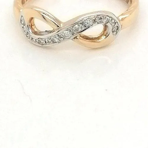 Infinity Ladies 9ct Ring