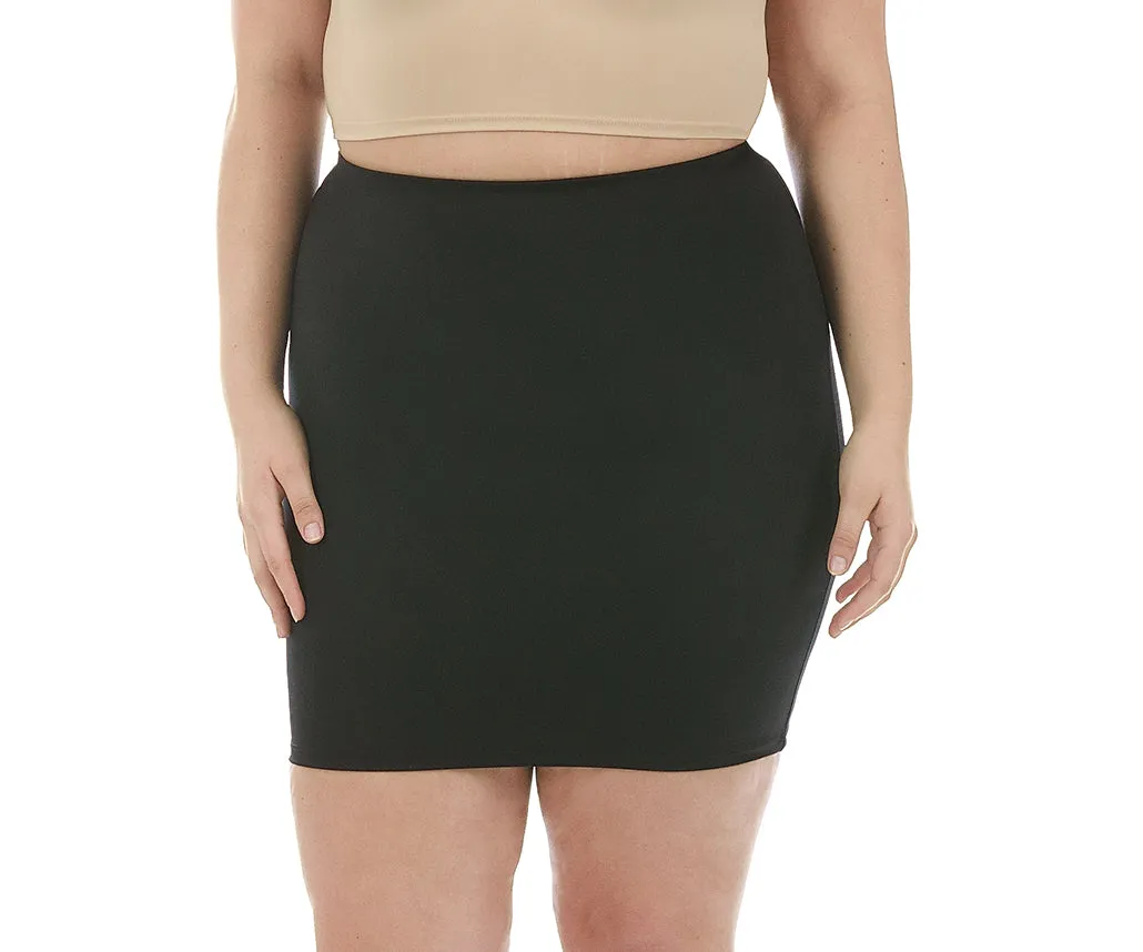 InstantFigure Plus Size Shapewear Slip Skirt WS40141C