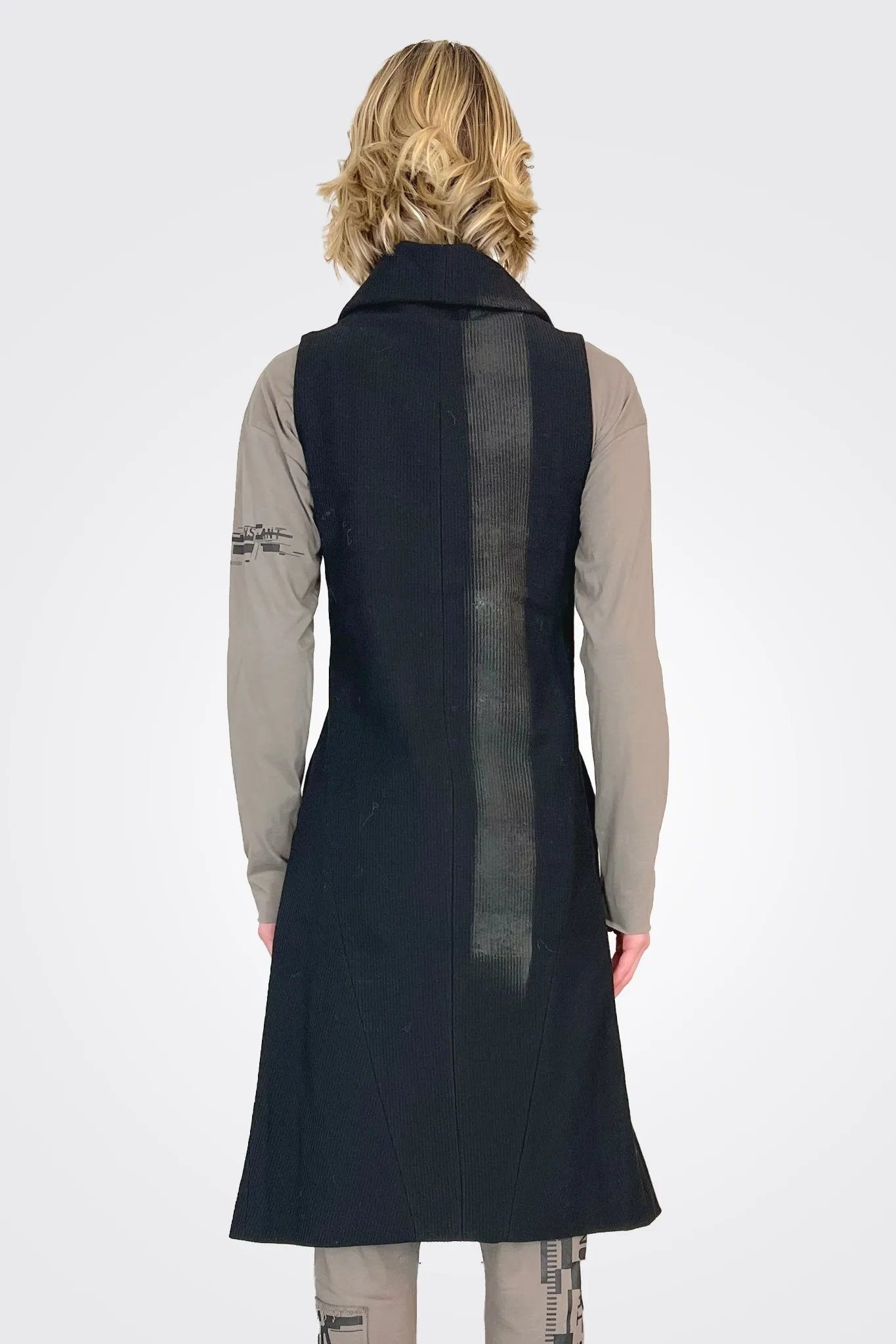 Isleen Long Coat - Black