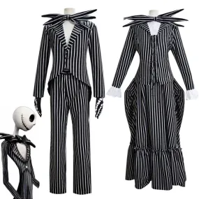 Jack Skellington Couples Costume Nightmare Before Christmas For Women Men