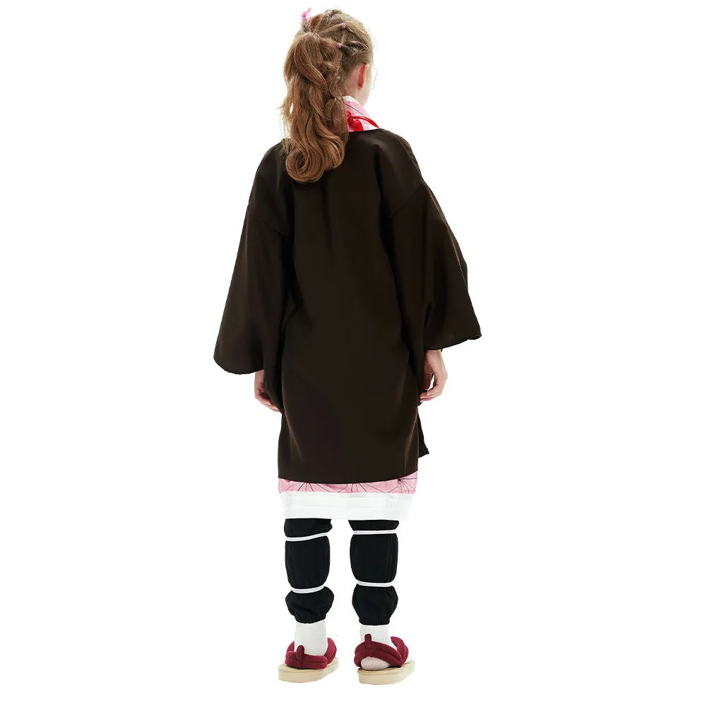 Kamado Nezuko Kids Kimono Cosplay Costume