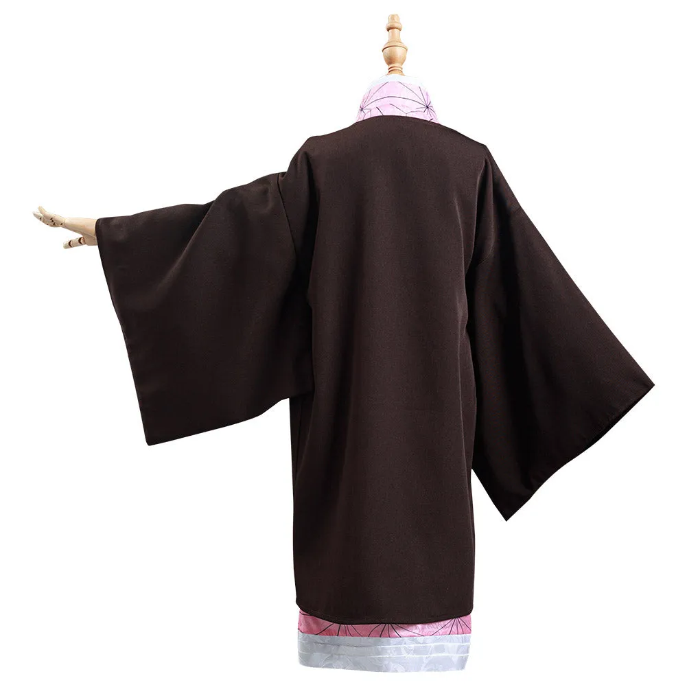 Kamado Nezuko Kids Kimono Cosplay Costume