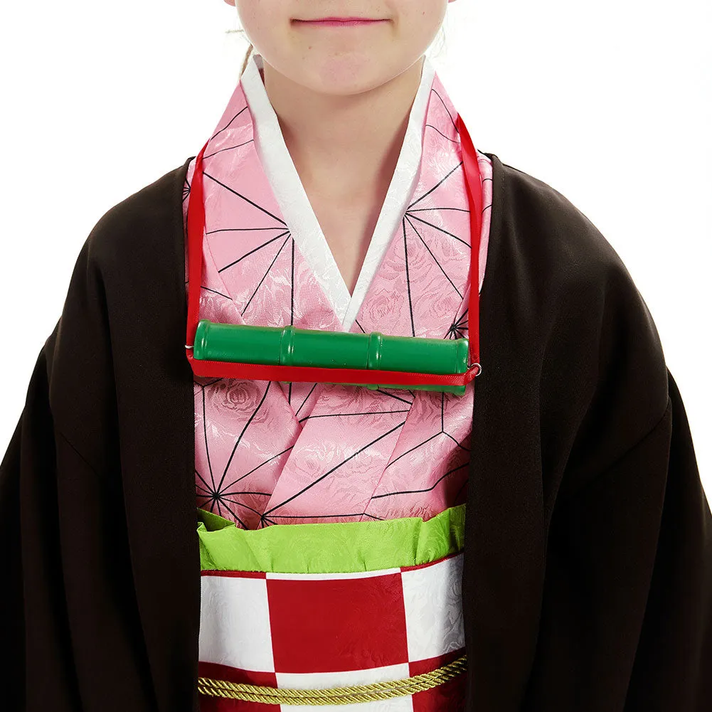 Kamado Nezuko Kids Kimono Cosplay Costume